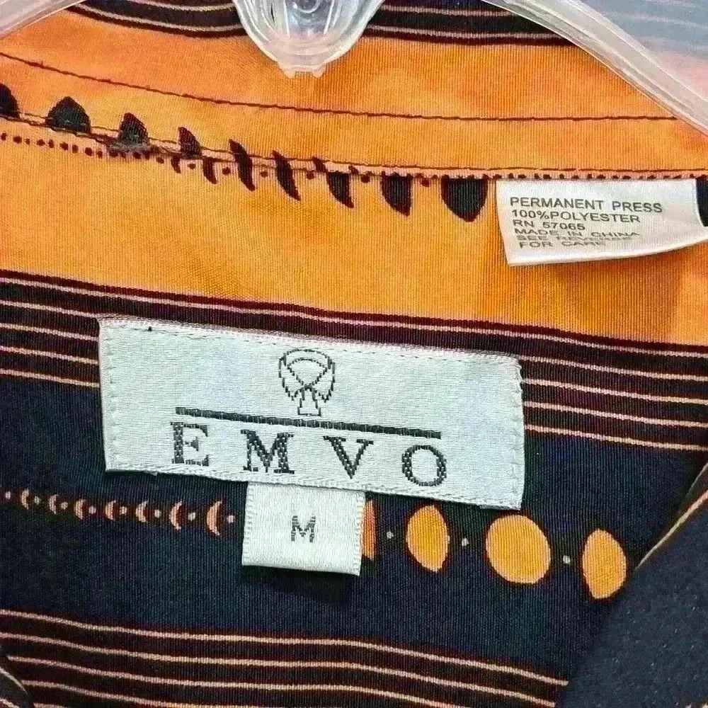 EMVO size M men's casual button-down shirt - Picture 3 of 3